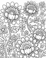 Printable Adult Doodle Coloring Pages sketch template