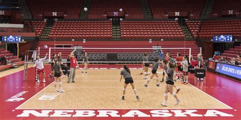 Nebraska volleyball practice open to the public on Thursday ...