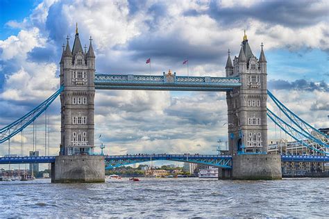 HD wallpaper: tower bridge, london, thames, england, river, city ...