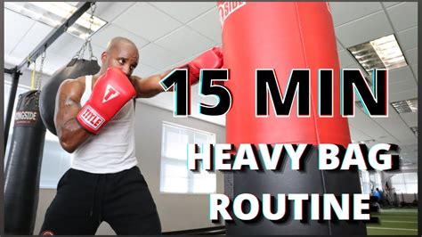 15 Minute PUNCHING BAG Workout for Weight Loss | Boxing for Beginners ...