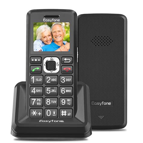 Buy Easyfone T200 4G Big Button Senior Cell Phone, Easy-to-Use Basic ...