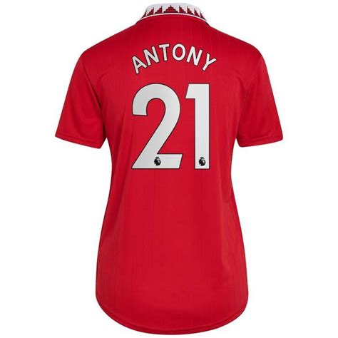 Antony Manchester United Women 2022-23 Home Replica Player Jersey – Red ...