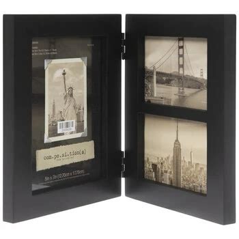 Black Wood Folding Collage Frame | Scotch Shop