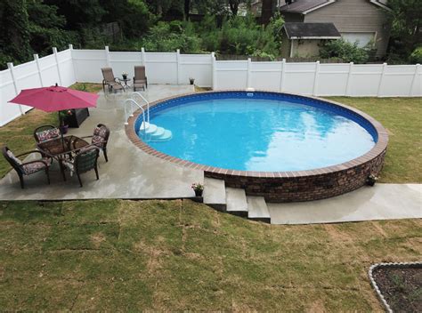 Semi-In Ground Pools, Partial In Ground, Hybrid Pool Nashville ...