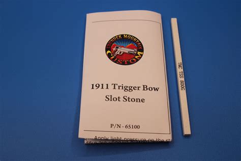 1911 Trigger Slot Stone – Thunder Mountain Custom