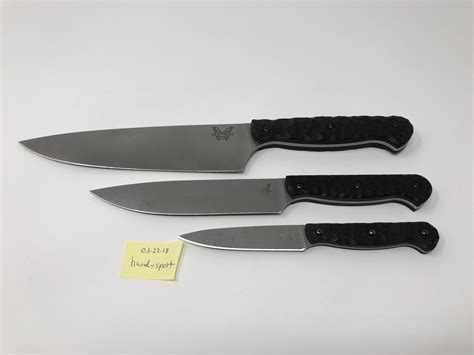 WTS Benchmade kitchen knife set $300 : r/Knife_Swap