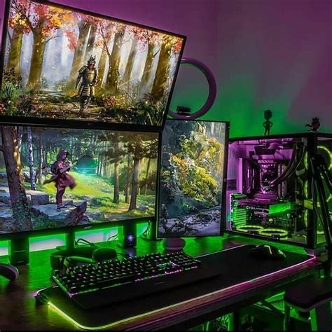 Pro Gaming Arena on Instagram: “Which color theme do you like on a setup?? 😍🔥 Comment below 👇 ...