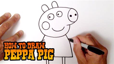 Peppa Pig Drawing Easy - Rain Will