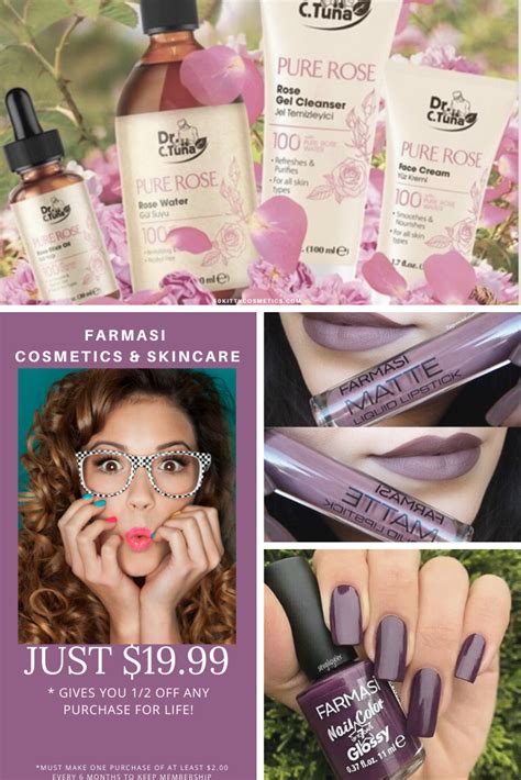 Farmasi Products at 50% Off! | Cosmetics usa, Beauty influencer, Makeup skin care