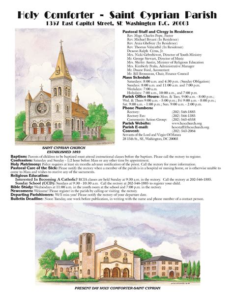 Weekly Parish Bulletins