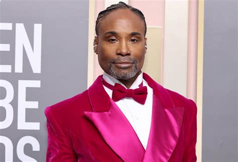 Billy Porter Honors His Game-Changing Tuxedo Gown at the 2023 Golden Globes — This Time in Fuchsia!