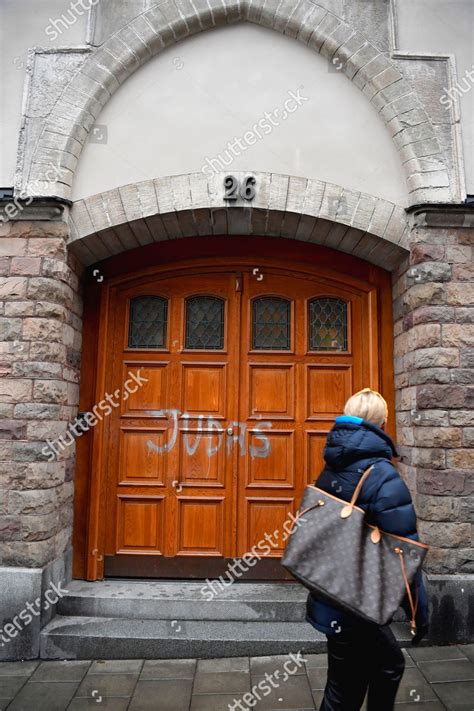 Word Judas seen spray painted on front Editorial Stock Photo - Stock ...