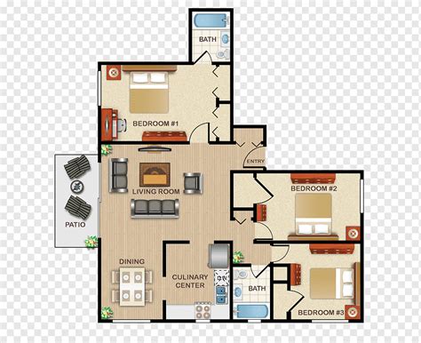 Floor plan, 2D floor plan, plan, media, schematic png | PNGWing