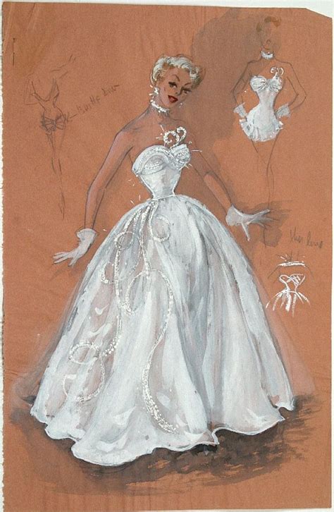 17 Best images about Edith Head Sketches on Pinterest | Olivia de havilland, Carolyn jones and ...