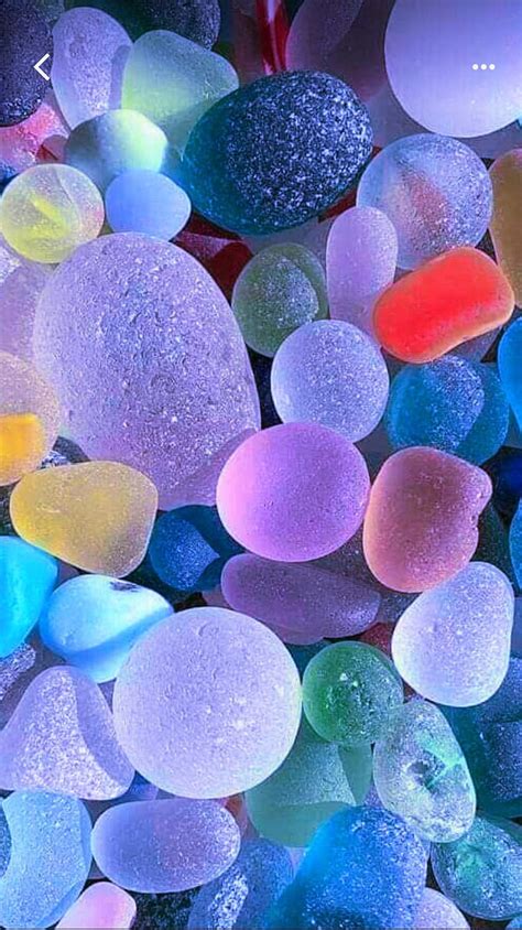 Beach glass pebbles Colourful iphone Stone [1078x1920] for your ...