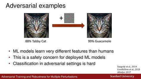 Adversarial Training and Robustness for Multiple Perturbations - ppt ...