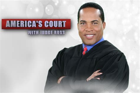 'America's Court With Judge Ross' Renewed for 7 More Seasons - TheWrap