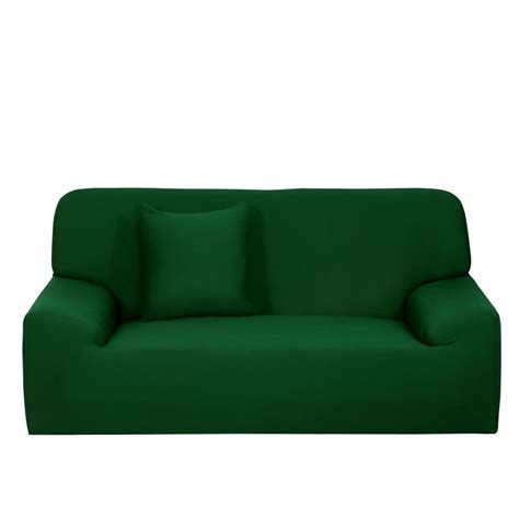 Unique Bargains 1-Piece Modern Stretch Sofa Slipcover, Dark Green - Walmart.com - Walmart.com