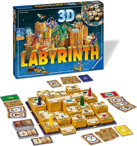 3D Labyrinth Board Game - Bright Star Toys