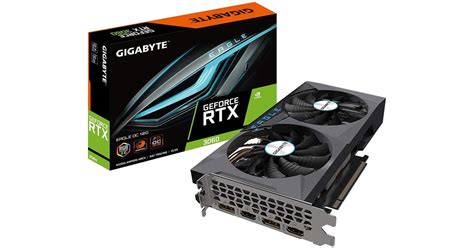 GIGABYTE GeForce RTX 3060 Eagle OC 12G GDDR6 WINDFORCE-Graphics Card ...