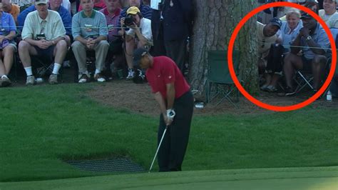 10 things I'd never noticed about Tiger Woods' iconic 2005 Masters chip