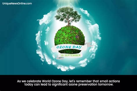 Worldwide Day for the Preservation of the Ozone Layer 2023: World Ozone ...