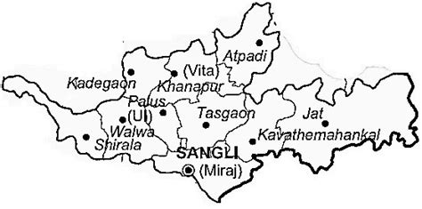 Sangli District | Sangli District Map