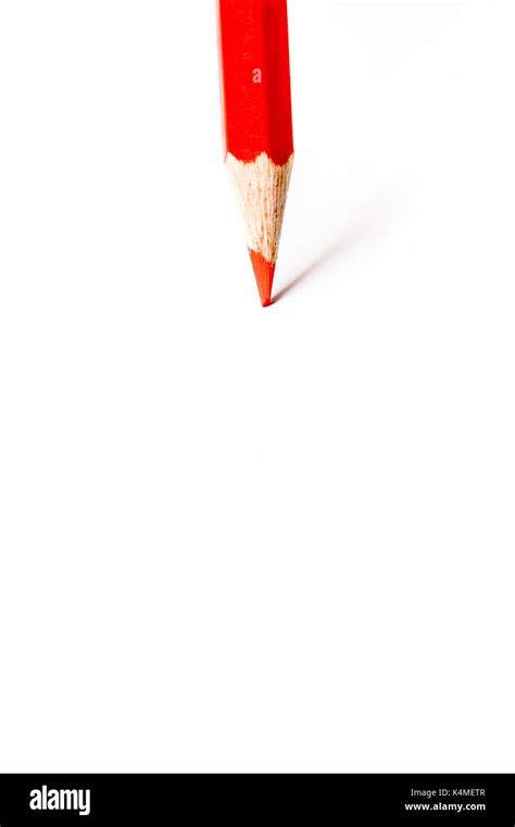 red drawing pencil Stock Photo - Alamy