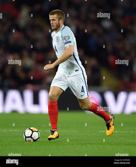 ERIC DIER OF ENGLAND ENGLAND V SLOVENIA WEMBLEY STADIUM LONDON ENGLAND 05 October 2017 Stock ...