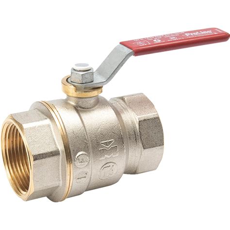 ProLine Forged Brass Chrome-Plated Full Port Ball Valve F.I.P - Walmart ...