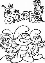 ️Smurf Coloring Pages To Print Free Download Gambrco sketch template