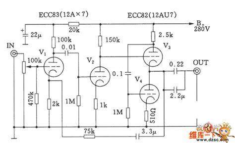 12AX7--the Shigeto tube pre-amplifier circuit - Amplifier_Circuit ...