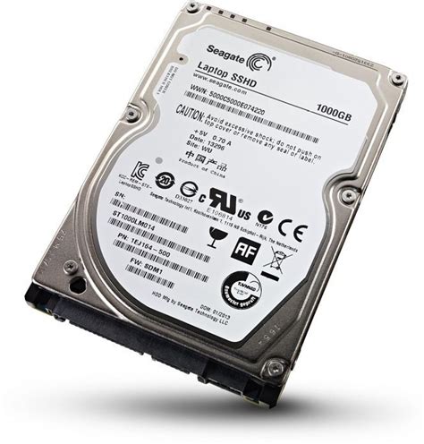 Seagate Solid State Hybrid Drive 9.5 mm thickness 1 TB Laptop Internal Hard Disk Drive ...
