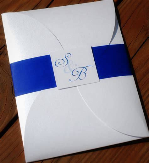 Blue and White Wedding Invitations | Nat Tung | Flickr