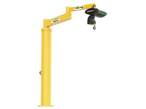 Free Standing/Floor Mounted Articulated Jib Crane - 1,000kg Lifting Capacity