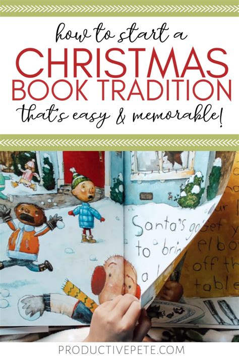 How to Start a Memorable Christmas Book Tradition - Productive Pete