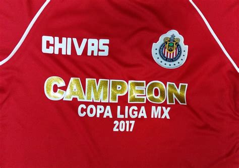 Official Licensed Chivas de Guadalajara Jersey Campeon Copa MX 2017 Youth - Men