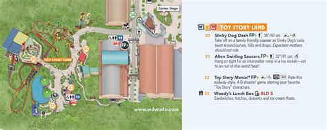 Toy Story Land Map at Walt Disney World