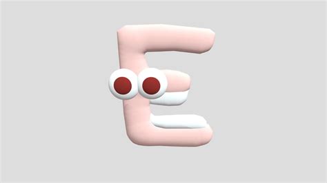 Spanish E (Spanish Alphabet Lore) - Download Free 3D model by ...