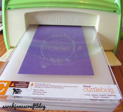 Sarah Jane's Craft Blog: Cuttlebug Die Cutting Part 1