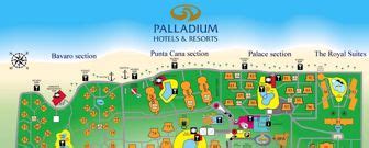 Resort Map | Grand Palladium | Punta Cana, D.R.