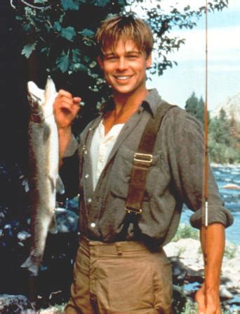 Hot Wallpaper: Brad Pitt A River Runs Through It.