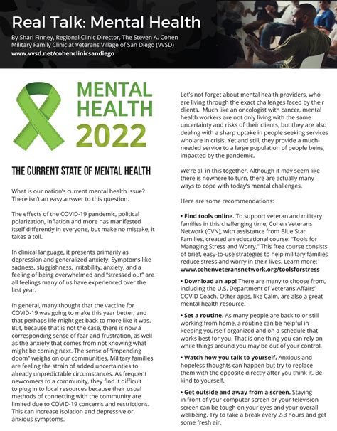 The Current State of Mental Health | Homeland Magazine