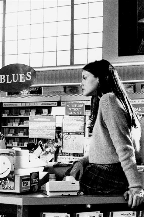 LILY ASHWELL - Liv Tyler in Empire Records, 1995.