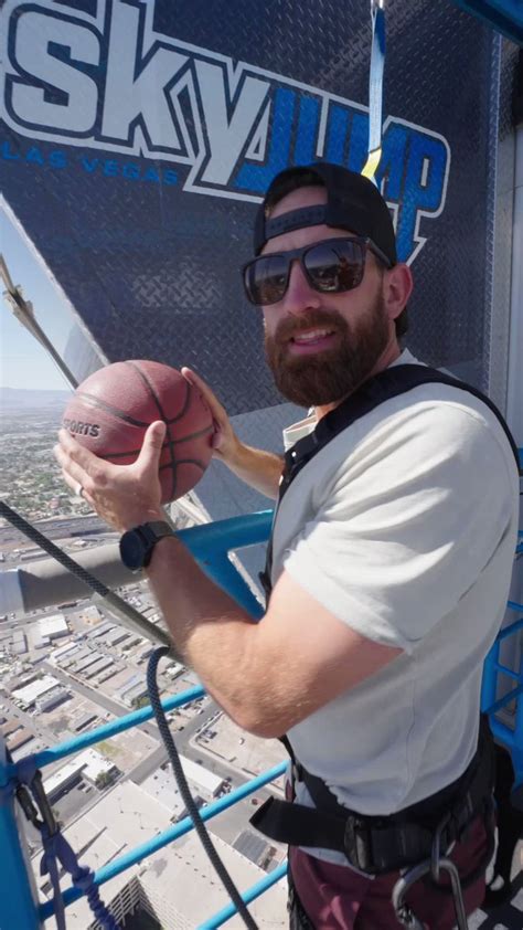 Dude Perfect on Twitter: "The World’s Highest Basketball Shot. 🏀"