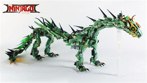 LEGO Ninjago Movie- Green Mech Dragon! (Who needs UCS Falcon when I can ...