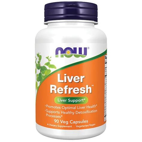 NOW Foods Liver Refresh 90 Veg Caps - Swanson Health Products