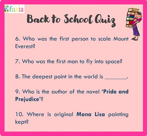 Can you pass this super simple back to school quiz? - Fuzia