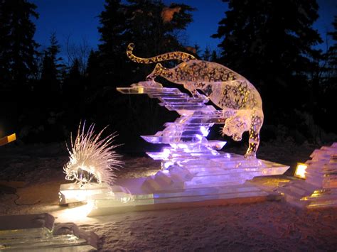 Homemade Alaska: Ice Sculptures - At Ice Alaska