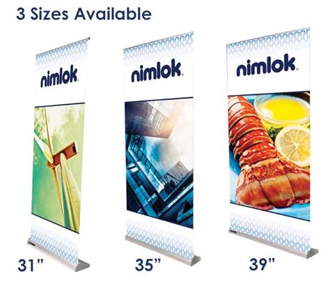 Premium Retractable Banner Stand for Trade Shows and Conventions